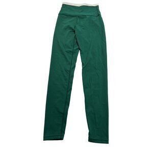 The Sculpt Society High Rise Colorblock Legging in Kelly Green